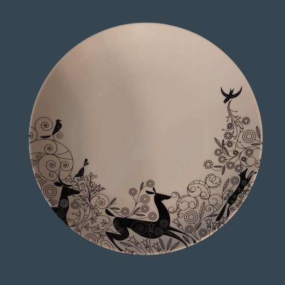 Christopher Jagmin Midcentury Style Barbara Plate Platter - Picture 1 of 5